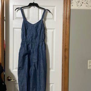 Soft denim Lane Bryant romper size 14